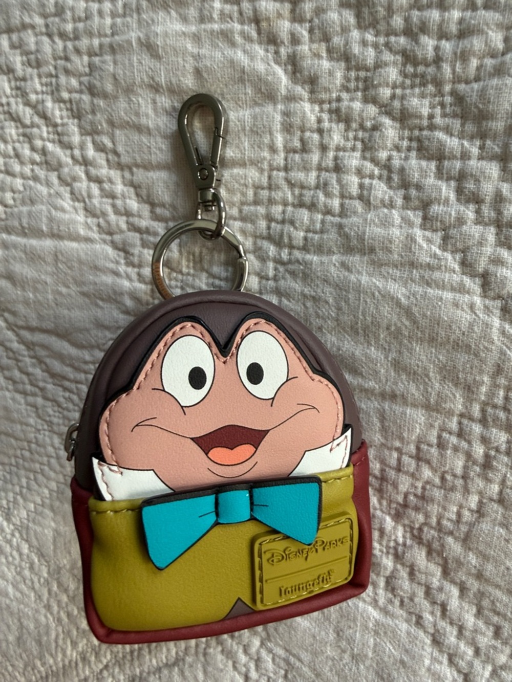 Loungefly Mini Backpack Bag Charm Keychain Mr. Toad Coin Purse Disney 2026 UNISE - Picture 8 of 9